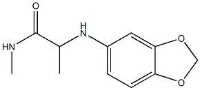 2-(2H-1,3-benzodioxol-5-ylamino)-N-methylpropanamide