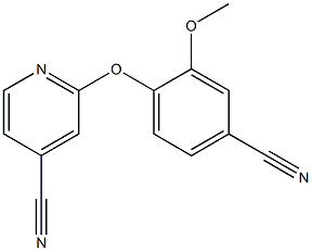 2-(4-cyano-2-methoxyphenoxy)isonicotinonitrile