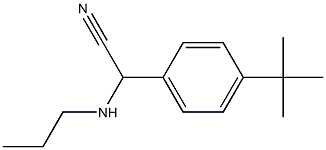 2-(4-tert-butylphenyl)-2-(propylamino)acetonitrile