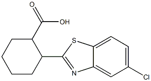 2-(5-chloro-1,3-benzothiazol-2-yl)cyclohexane-1-carboxylic acid