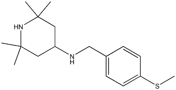 2,2,6,6-tetramethyl-N-{[4-(methylsulfanyl)phenyl]methyl}piperidin-4-amine