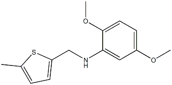 2,5-dimethoxy-N-[(5-methylthiophen-2-yl)methyl]aniline