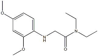 2-[(2,4-dimethoxyphenyl)amino]-N,N-diethylacetamide