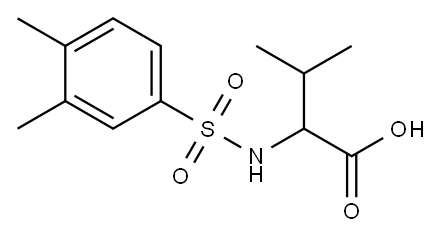 2-[(3,4-dimethylbenzene)sulfonamido]-3-methylbutanoic acid