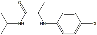 2-[(4-chlorophenyl)amino]-N-(propan-2-yl)propanamide