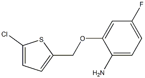 2-[(5-chlorothiophen-2-yl)methoxy]-4-fluoroaniline