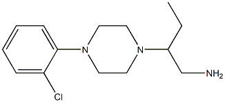 2-[4-(2-chlorophenyl)piperazin-1-yl]butan-1-amine