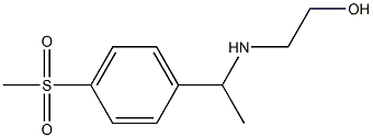 2-{[1-(4-methanesulfonylphenyl)ethyl]amino}ethan-1-ol