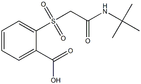2-{[2-(tert-butylamino)-2-oxoethyl]sulfonyl}benzoic acid