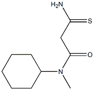2-carbamothioyl-N-cyclohexyl-N-methylacetamide
