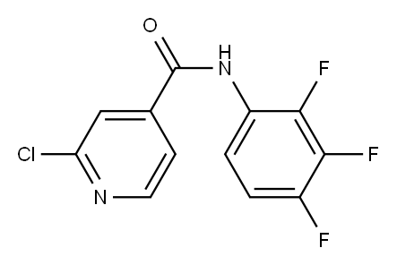 2-chloro-N-(2,3,4-trifluorophenyl)pyridine-4-carboxamide