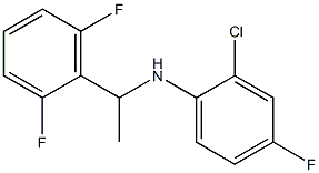 2-chloro-N-[1-(2,6-difluorophenyl)ethyl]-4-fluoroaniline