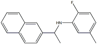 2-fluoro-5-methyl-N-[1-(naphthalen-2-yl)ethyl]aniline