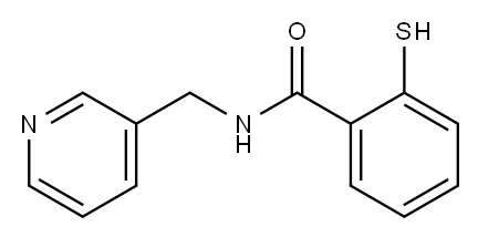 2-mercapto-N-(pyridin-3-ylmethyl)benzamide
