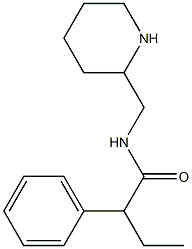 2-phenyl-N-(piperidin-2-ylmethyl)butanamide