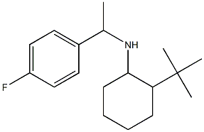 2-tert-butyl-N-[1-(4-fluorophenyl)ethyl]cyclohexan-1-amine