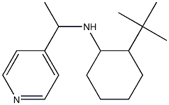 2-tert-butyl-N-[1-(pyridin-4-yl)ethyl]cyclohexan-1-amine