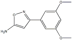 3-(3,5-dimethoxyphenyl)-1,2-oxazol-5-amine