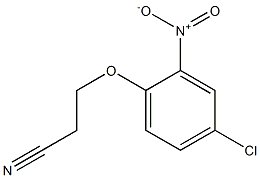 3-(4-chloro-2-nitrophenoxy)propanenitrile