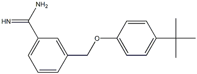 3-(4-tert-butylphenoxymethyl)benzene-1-carboximidamide