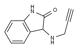 3-(prop-2-yn-1-ylamino)-2,3-dihydro-1H-indol-2-one