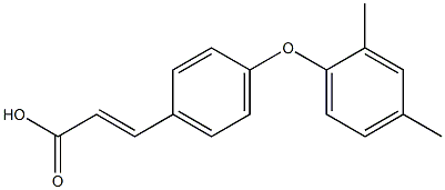 3-[4-(2,4-dimethylphenoxy)phenyl]prop-2-enoic acid