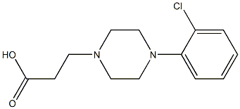 3-[4-(2-chlorophenyl)piperazin-1-yl]propanoic acid
