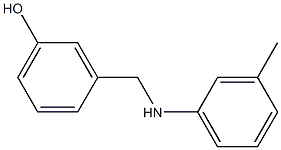 3-{[(3-methylphenyl)amino]methyl}phenol