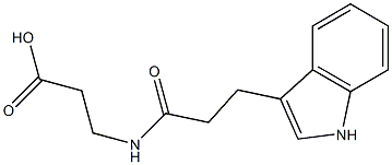 3-{[3-(1H-indol-3-yl)propanoyl]amino}propanoic acid|