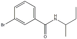 3-bromo-N-(sec-butyl)benzamide Structure