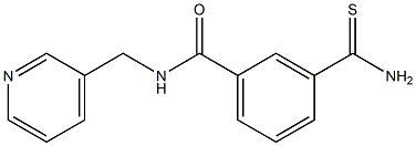 3-carbamothioyl-N-(pyridin-3-ylmethyl)benzamide