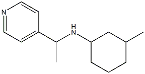 3-methyl-N-[1-(pyridin-4-yl)ethyl]cyclohexan-1-amine