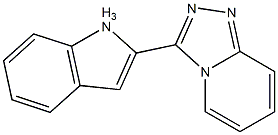3-octahydro-1H-indol-2-yl[1,2,4]triazolo[4,3-a]pyridine Struktur