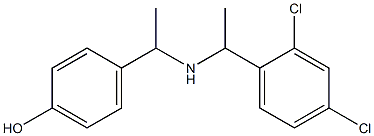 4-(1-{[1-(2,4-dichlorophenyl)ethyl]amino}ethyl)phenol