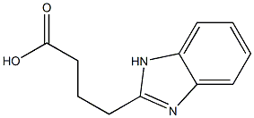 4-(1H-1,3-benzodiazol-2-yl)butanoic acid Structure