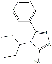 4-(pentan-3-yl)-5-phenyl-4H-1,2,4-triazole-3-thiol