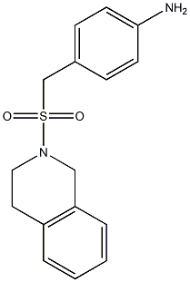 4-[(1,2,3,4-tetrahydroisoquinoline-2-sulfonyl)methyl]aniline