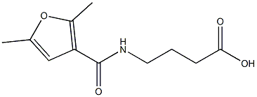 4-[(2,5-dimethyl-3-furoyl)amino]butanoic acid