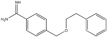 4-[(2-phenylethoxy)methyl]benzene-1-carboximidamide