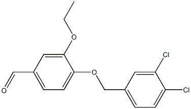 4-[(3,4-dichlorophenyl)methoxy]-3-ethoxybenzaldehyde
