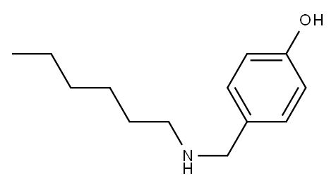 4-[(hexylamino)methyl]phenol