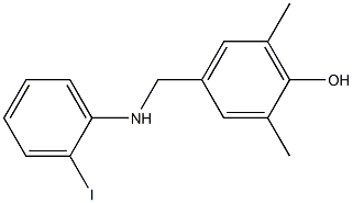 4-{[(2-iodophenyl)amino]methyl}-2,6-dimethylphenol