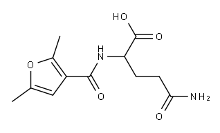 4-carbamoyl-2-[(2,5-dimethylfuran-3-yl)formamido]butanoic acid