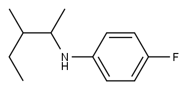 4-fluoro-N-(3-methylpentan-2-yl)aniline