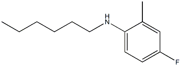 4-fluoro-N-hexyl-2-methylaniline