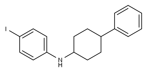 4-iodo-N-(4-phenylcyclohexyl)aniline