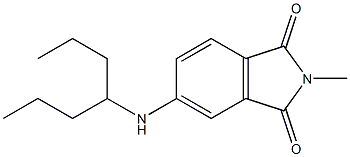 5-(heptan-4-ylamino)-2-methyl-2,3-dihydro-1H-isoindole-1,3-dione