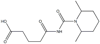 5-[(2,6-dimethylpiperidin-1-yl)carbonylamino]-5-oxopentanoic acid