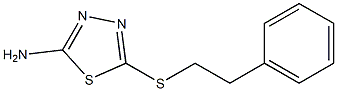 5-[(2-phenylethyl)sulfanyl]-1,3,4-thiadiazol-2-amine