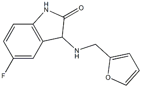 5-fluoro-3-[(furan-2-ylmethyl)amino]-2,3-dihydro-1H-indol-2-one